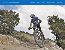Tablet Screenshot of alpcyclescoaching.com